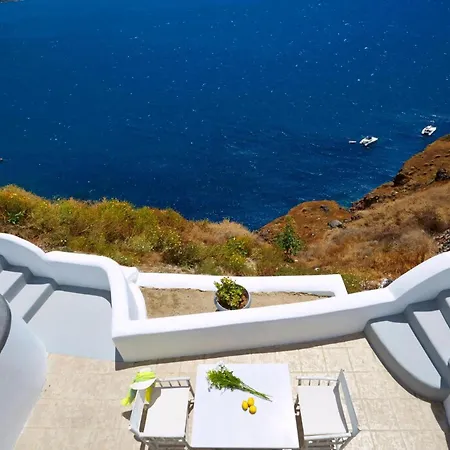 Elegant Santorini House Horizon Caldera View-outdoor Hot Tub Oia *