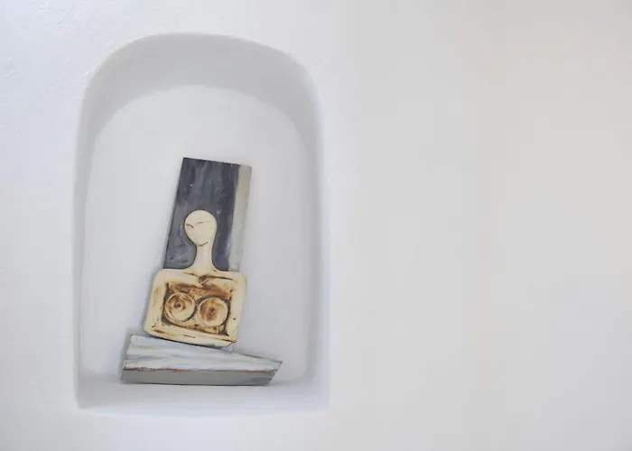 Elegant Santorini House Horizon Caldera View-outdoor Hot *