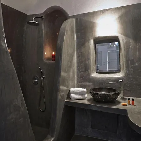 빌라 Elegant Santorini House Horizon Caldera View-outdoor Hot *