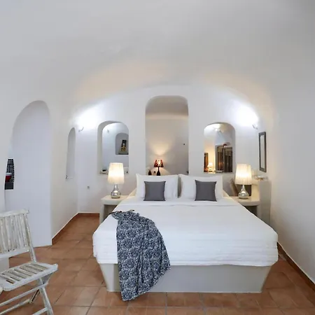 Elegant Santorini House Horizon Caldera View-outdoor Hot